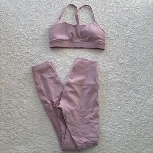 Pink Lululemon Align Set